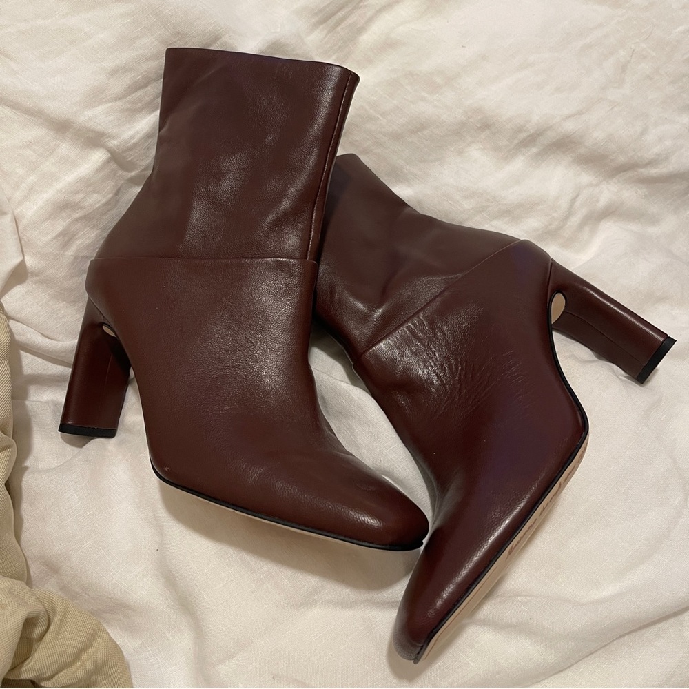 SARTO FRANCO SARTO CHOCOLATE BROWN FLEXA BOOTIE